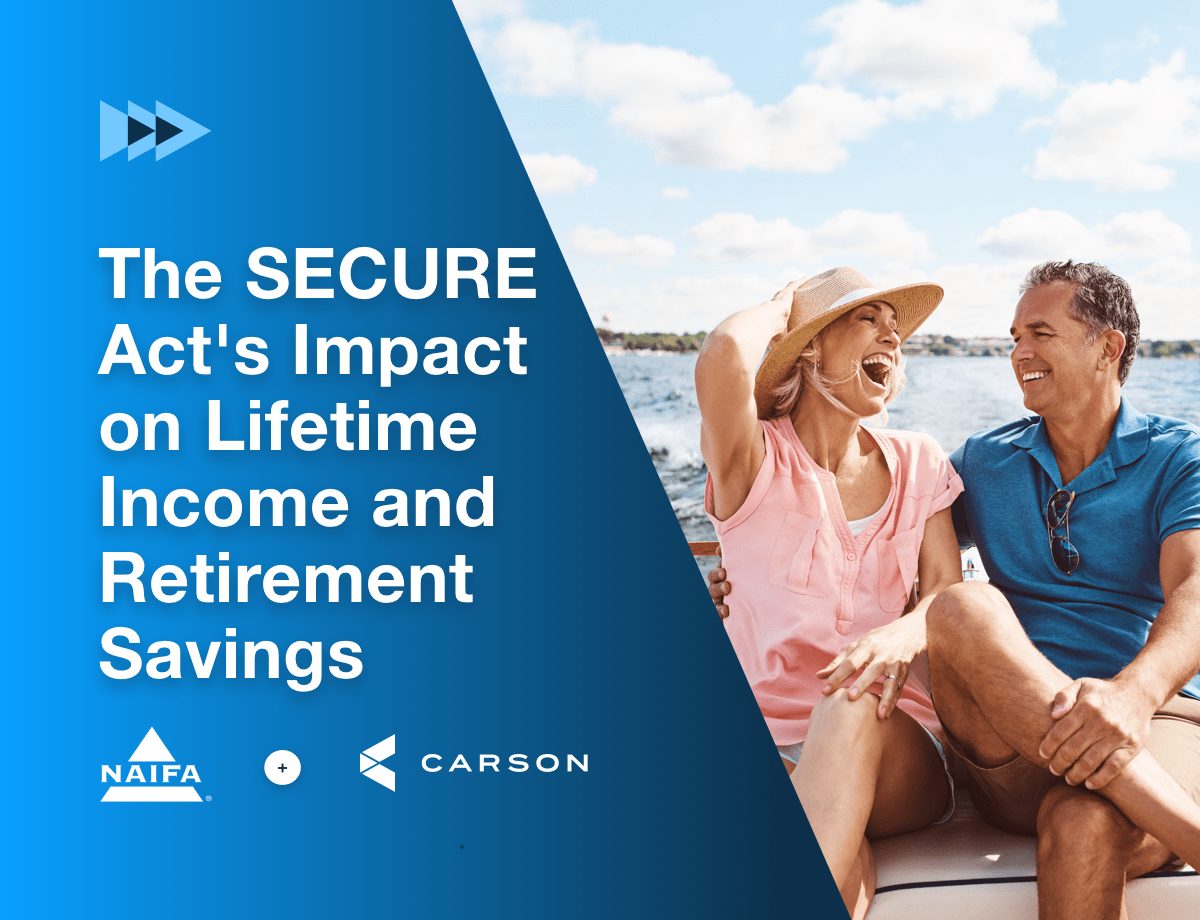 The SECURE Act’s Impact on Lifetime Income and Retirement Savings