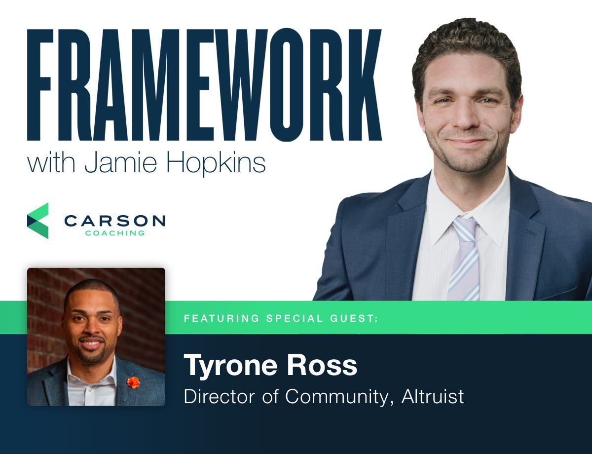 Framework: Inclusion, Wealth Management and Work Ethic with Tyrone Ross Jr.