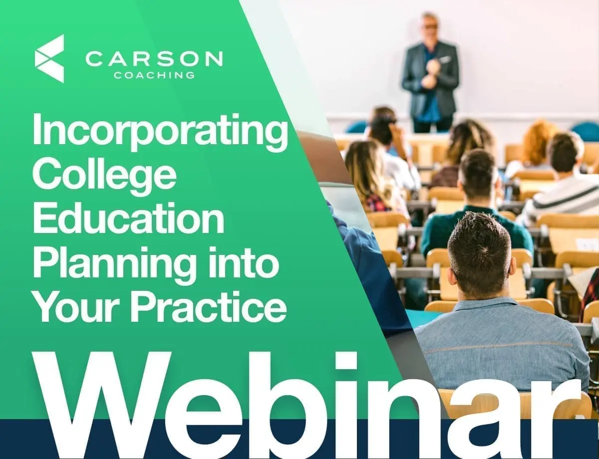 Incorporating College Education Planning into Your Practice